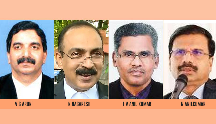 Four New Judges Take Office In Kerala High Court.