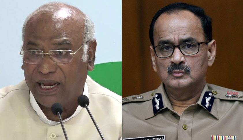 Mallikarjun Kharge Moves SC Against Removal Of CBI Director Alok Verma, Says He Was Removed Without Meeting Of Statutory Committee