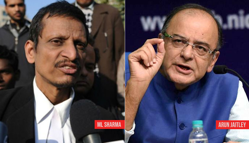 SC Dismisses Plea Against FM Arun Jaitley On NPAs With 50K Cost, Restrains Petitioner ML Sharma From Filing PILs Till Payment Of Cost SC Dismisses Plea Against FM Arun Jaitley On NPAs With 50K Cost, Restrains Petitioner ML Sharma From Filing PILs Till Payment Of Cost
