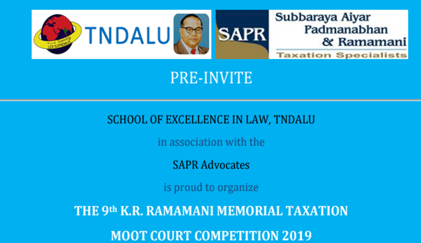 K.R. Ramamani Taxation Moot Court Competition, 2019
