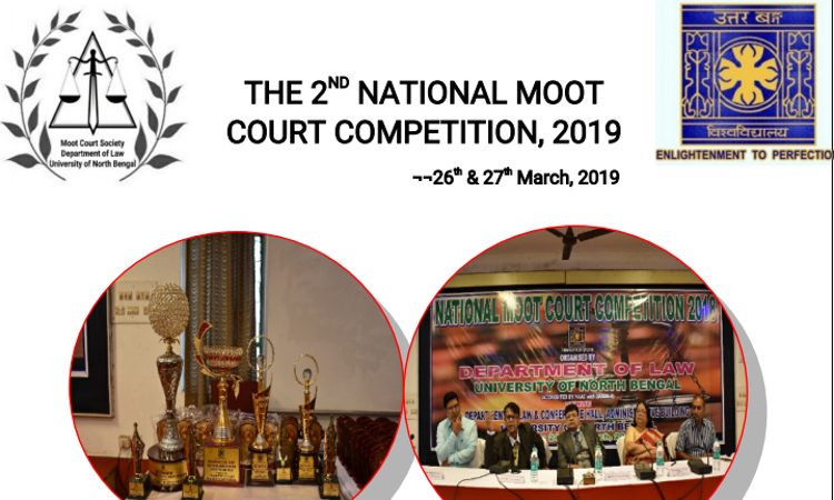 National Moot Court Competition, 2019 [26th -27th March 2019], Department Of Law, University Of North Bengal