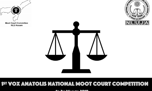 NLUJAA To Host 1st VoxAnatolis Natl Moot Competition [1-3 Mar]