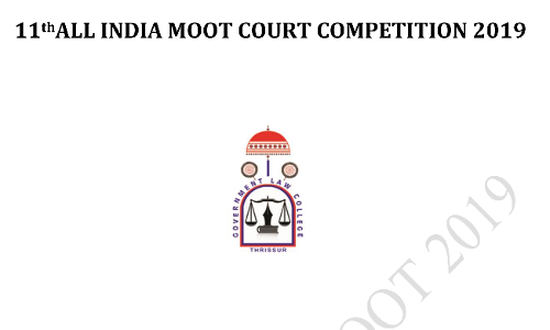 11th All India Moot Court Competition 2019, GLC Thrissur, Kerala