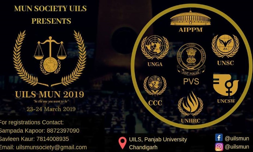 UILS To Host UILSMUN-19 [23-24 Mar; Chandigarh]