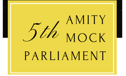 Amity Mock Parliament To Be Held From 27th To 28th Feb