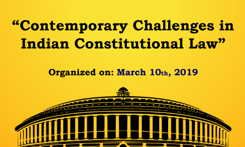 Call For Papers: MNLUs Natl Seminar On Challenges In Indian Constitutional Law [10 Mar; Aurangabad]