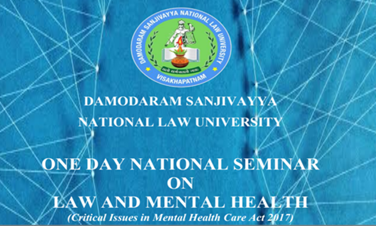 DSNLUs National Seminar On Mental Health [7 Mar]