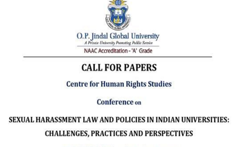 Call For Papers: Conference On Sexual Harassment Law & Policies In Indian Universities