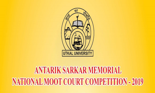 Antarik Sarkar Memorial Moot Court 2019 At Utkal University, Bhubaneswar Antarik Sarkar Memorial Moot Court 2019 At Utkal University, Bhubaneswar