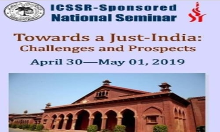 Call For Papers: Seminar On Just-India At Aligarh Muslim University
