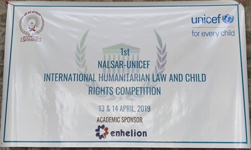 NALSAR Holds 1st IHL & Child Rights Competition NALSAR Holds 1st IHL & Child Rights Competition