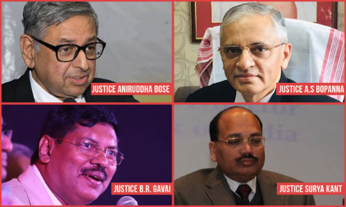 Justices B R Gavai, Surya Kant, Aniruddha Bose And A S Bopanna Sworn-in As SC Judges