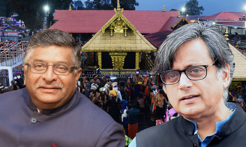 Union Law Minister Evades Query In Lok Sabha About Centre Bringing Law To Overturn Sabarimala Verdict Union Law Minister Evades Query In Lok Sabha About Centre Bringing Law To Overturn Sabarimala Verdict