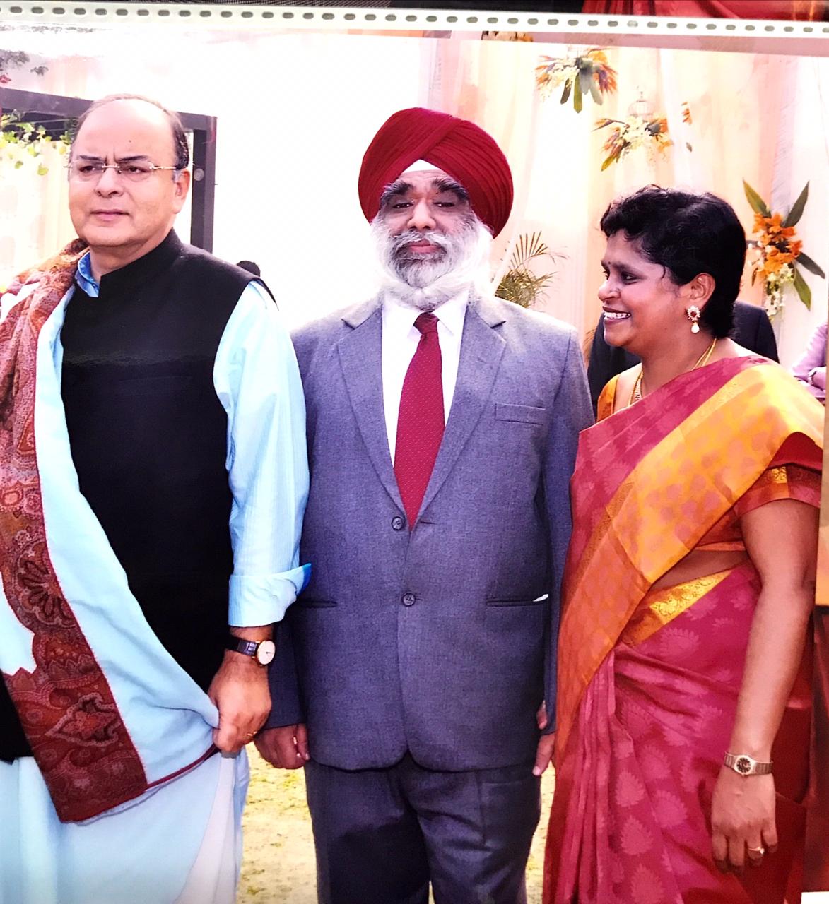 Justice Pratibha Singh with Jaitley Justice Pratibha Singh with Jaitley