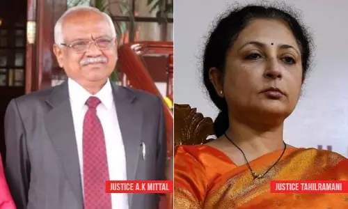 Collegium Recommends Transfer Of Madras HC CJ Justice Tahilramani To Meghalaya HC & Meghalaya HC CJ Justice Mittal To Madras HC Collegium Recommends Transfer Of Madras HC CJ Justice Tahilramani To Meghalaya HC & Meghalaya HC CJ Justice Mittal To Madras HC
