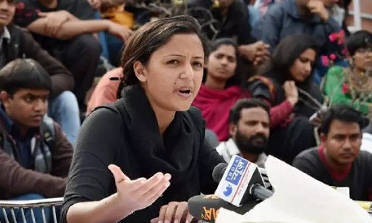 Sedition Case: Delhi Court Asks Police to Serve 10 Days Prior Notice To Shehla Rashid If Her Arrest Is Required Sedition Case: Delhi Court Asks Police to Serve 10 Days Prior Notice To Shehla Rashid If Her Arrest Is Required