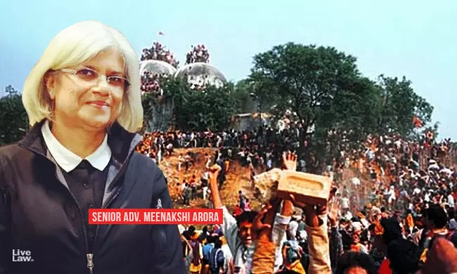 [Ayodhya Hearing] [Day 32]:  ASI Report Contradictory, Not Conclusive, Submits Senior Adv Meenakshi Arora For Sunni Board