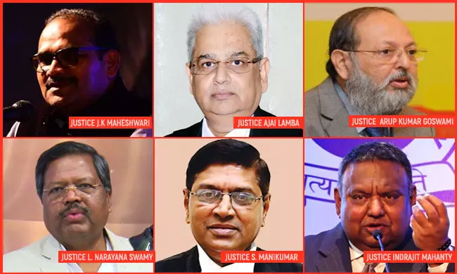 Centre Notifies Appointments Of Chief Justices Of High Courts Of MP, AP, Kerala, Rajasthan, Gauhati, HP &Sikkim Centre Notifies Appointments Of Chief Justices Of High Courts Of MP, AP, Kerala, Rajasthan, Gauhati, HP &Sikkim