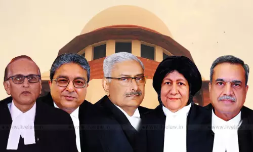 SC Constitution Bench Reserves Orders On Plea For Recusal Of Justice Arun Mishra From Land Acquisition Matters SC Constitution Bench Reserves Orders On Plea For Recusal Of Justice Arun Mishra From Land Acquisition Matters