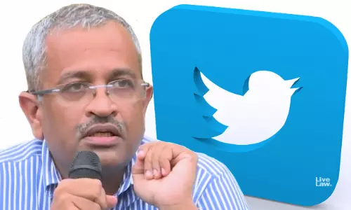 Twitter Revokes Suspension Of Senior Advocate Sanjay Hegdes Account