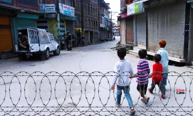 SC Accepts JK Juvenile Justice Committees Findings Against Allegations Of Illegal Detention Of Children In Kashmir SC Accepts JK Juvenile Justice Committees Findings Against Allegations Of Illegal Detention Of Children In Kashmir