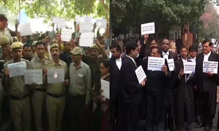 Police v Lawyers : Delhi HC Issues Clarifications On MHAs Petition [Read Order]