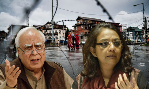 [Kashmir] Restrictions On Article 19 Can Be Imposed By A Law Not By Executive Action: Kapil Sibal