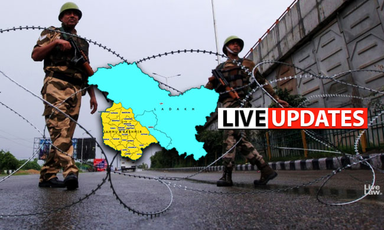 [Live Updates] : SC Hearing In Kashmir Petitions