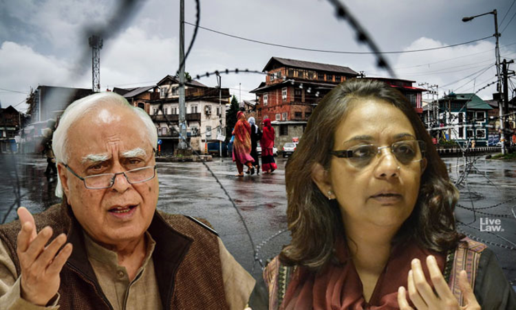 [Kashmir] Restrictions On Article 19 Can Be Imposed By A Law Not By Executive Action: Kapil Sibal