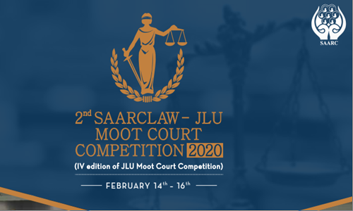 2nd SAARCLAW-JLU Moot Court Competition 2020 2nd SAARCLAW-JLU Moot Court Competition 2020