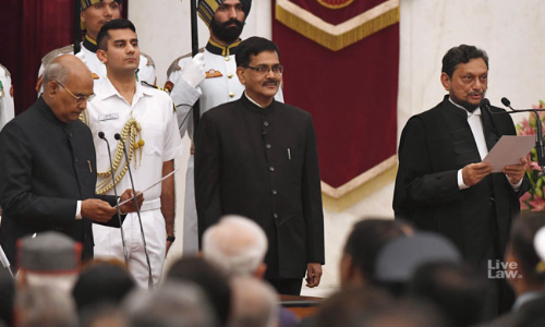 Breaking: Justice S A Bobde Sworn In As The 47th Chief Justice Of India