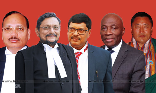 On His First Day, CJI Bobde Shares Bench With Judges Of Supreme Courts Of Jamaica And Bhutan