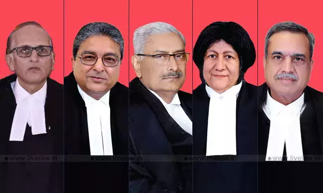 [Breaking] Merely Because The Investigation Officer And Complainant Are The Same The Trial In  NDPS Cases Will Not Be Vitiated And Accused Cannot Be Acquitted On That Ground : SC Constitution Bench [Read Judgment]