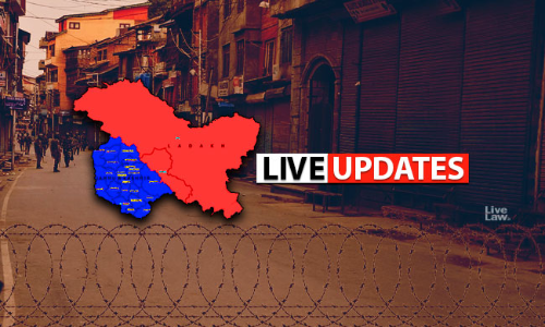 [Live Updates] : SC Hearing Of Kashmir Petitions