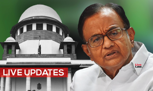 [Live Updates From SC] : Chidambaram Bail Hearing