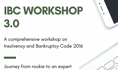P Singhvi Financial Services & NSAs IBC Workshop 3.0 [20th-22nd Dec; Ahmedabad]