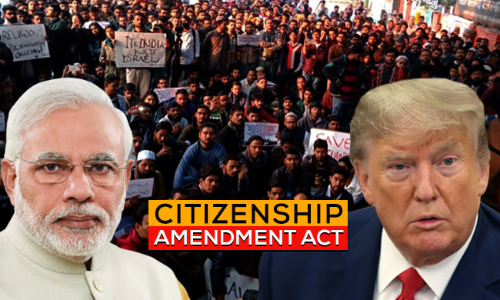 Citizenship Amendment Act 2019: Modi Government Pulls  A (Donald) Trump Card