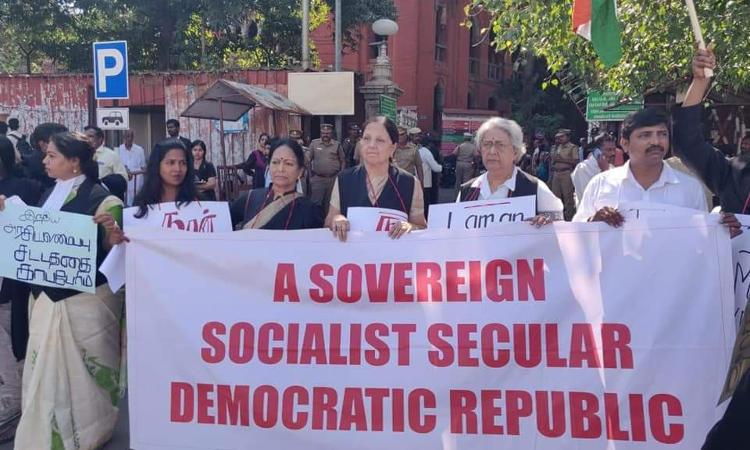 Madras HC Lawyers Stage Protests Against CAA-NRC
