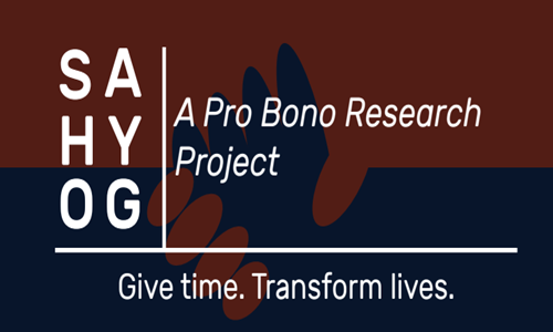 SAHYOG – A Pro Bono Research Project At West Bengal National University Of Juridical Sciences, Kolkata