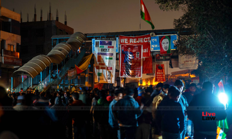 SC Issues Notice To Centre On Plea For Clearing Shaheen Bagh Protests; No Interim Directions