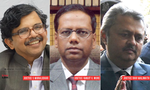 Breaking: SC Collegium Recommends Transfer Of Delhi HC Judge Justice Muralidhar And Bombay HC Judge Justice Ranjit More