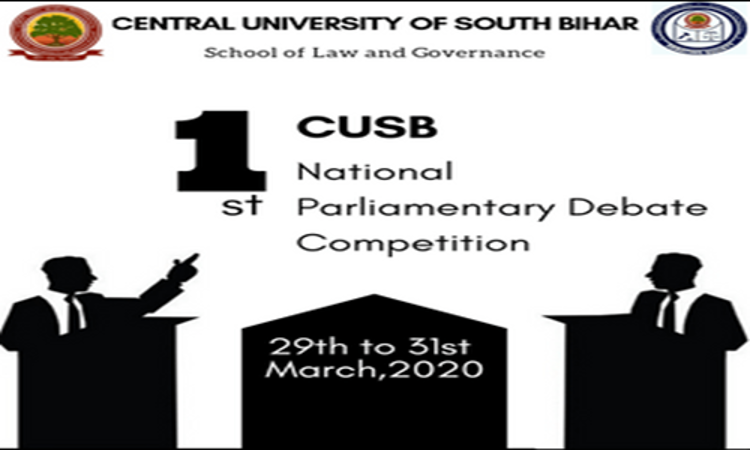 1st CUSB National Parliamentary Debate Competition
