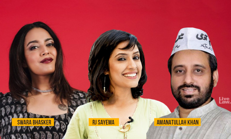 Delhi Riots: Delhi HC Issues Notice On Application Seeking NIA Investigation, FIR Against Swara Bhasker, Amanatullah Khan, Harsh Mander Etc Delhi Riots: Delhi HC Issues Notice On Application Seeking NIA Investigation, FIR Against Swara Bhasker, Amanatullah Khan, Harsh Mander Etc