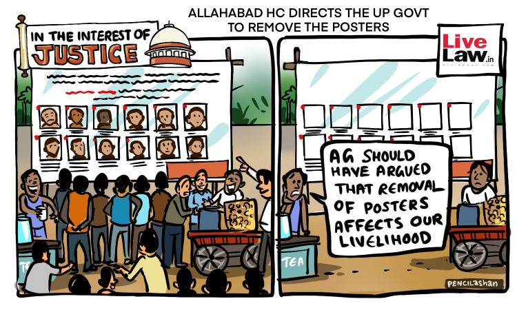 [CARTOON]: Allahabad HC Orders Removal Of Name And Shame Banners