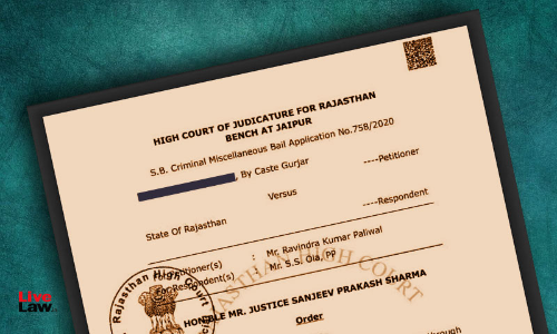 Mention Of Caste Of A Party In The Cause Title Undoes The Principle Of Equality: Lawyer Write To CJI Against Rajasthan HC Order [Read Letter]