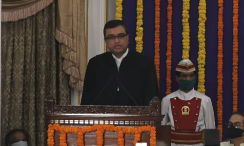 Justice Dipankar Dutta Sworn-In As Chief Justice Of Bombay High Court Justice Dipankar Dutta Sworn-In As Chief Justice Of Bombay High Court