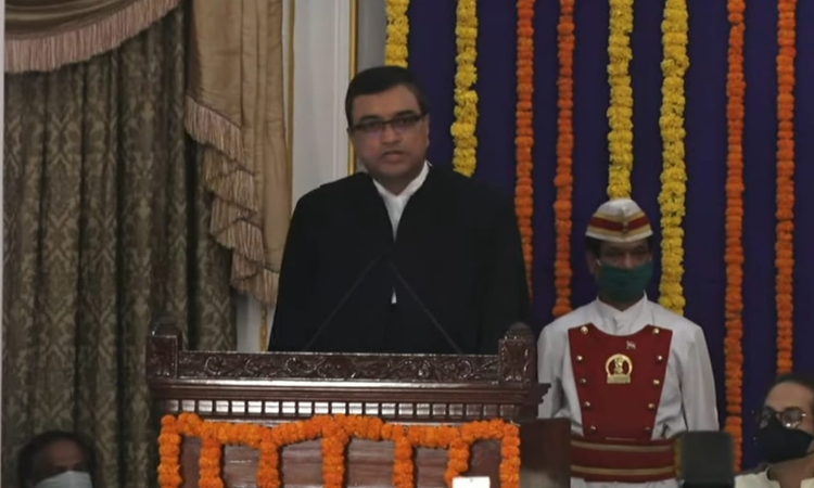 Justice Dipankar Dutta Sworn-In As Chief Justice Of Bombay High Court Justice Dipankar Dutta Sworn-In As Chief Justice Of Bombay High Court