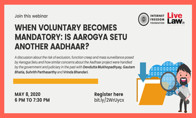 IFF To Organise Webinar On Aarogya Setu [8th May]