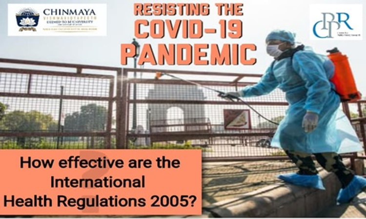 Chinmaya Vishwavidyapeeths Webinar On International Health Regulations [8th May]