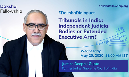 #Dakshadialogues: Justice Deepak Gupta On Tribunals In India